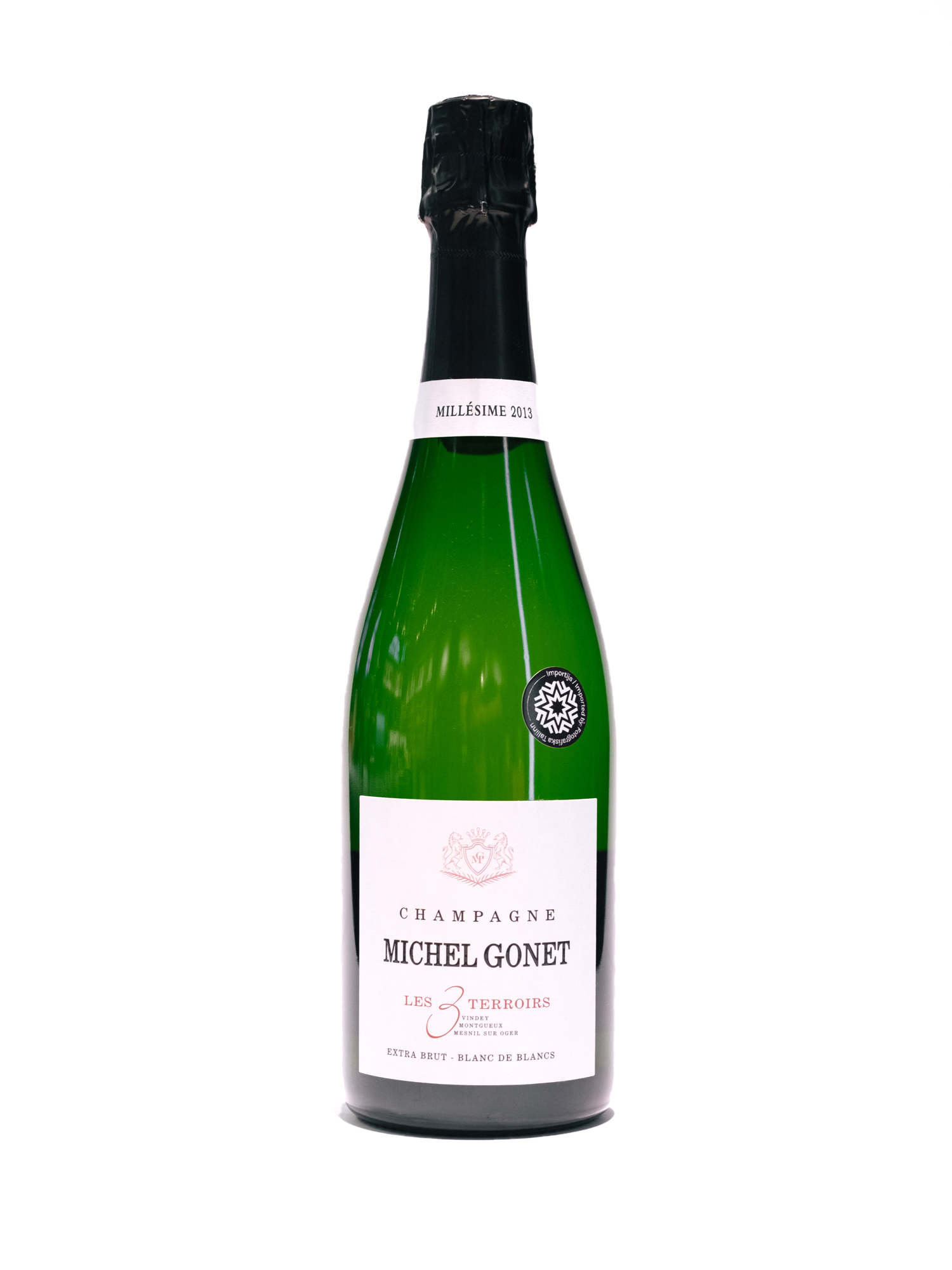 2013 3 Terroir Extra Brut Blanc de blancs Michel Gonet Champagne